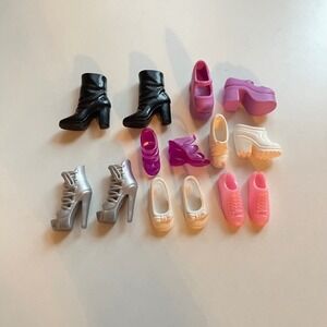 Y2K vtg barbie shoe Lot 2000s heels wedges platform boots sneakers preppy party